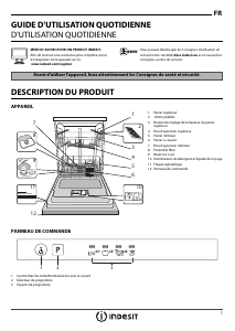 Mode d’emploi Indesit DMIF 14B1 EU Lave-vaisselle