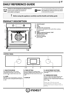 Handleiding Indesit IFW 3540 J IX Oven