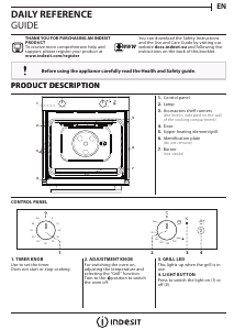 Handleiding Indesit IGW 620 IX UK Oven