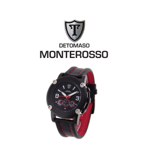 Handleiding Detomaso Monterosso Horloge