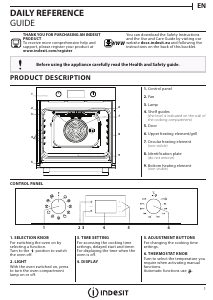 Handleiding Indesit IFW 6844 C IX Oven