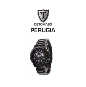 Manual de uso Detomaso Perugia Reloj de pulsera