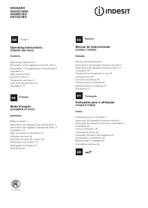 Handleiding Indesit KN1G21(X)/EX Fornuis