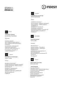 Instrukcja Indesit I6GMH6AG(X)/U Kuchnia