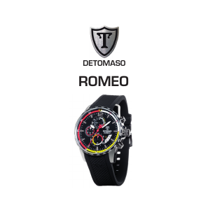 Mode d’emploi Detomaso Romeo Montre