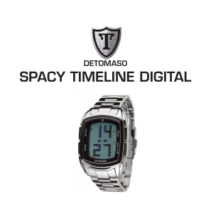 Mode d’emploi Detomaso Spacy Timeline Montre