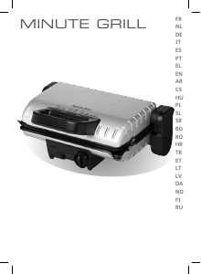 Bruksanvisning Tefal GC205012 Minute Grill Kontaktgrill