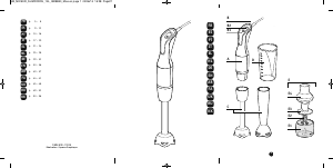 Посібник Tefal HB850A38 Ручний блендер
