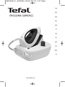 Brugsanvisning Tefal GV5010E0 Pressing Compact Strygejern