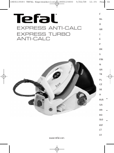 Bruksanvisning Tefal GV7470E0 Express Strykejern