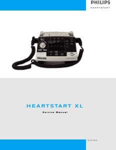 Manual Philips M4735A HeartStart XL Defibrillator