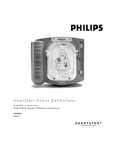 Manual Philips M5066A HeartStart OnSite Defibrillator