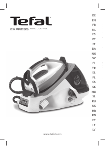 Instrukcja Tefal GV7761E1 Express Żelazko