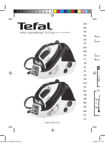 Käyttöohje Tefal GV8930E0 Pro Express Total Silitysrauta