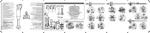 Bruksanvisning Tefal HB863A38 Stavmikser