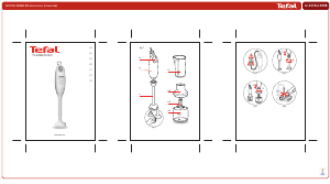 Handleiding Tefal HB100138 Turbomix Staafmixer