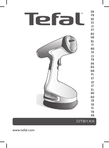 كتيب مكواة ملابس بالبخار DT8135E0 Tefal