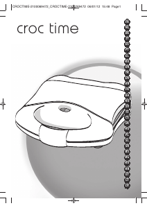 Manual Tefal SM152213 Croc Time Grelhador de contacto