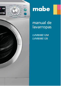 Manual de uso Mabe LVMB08E12B Lavadora