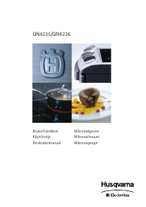 Bruksanvisning Husqvarna-Electrolux QN4236W Mikrobølgeovn