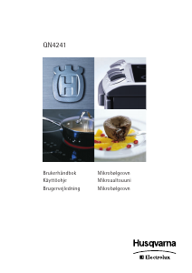 Käyttöohje Husqvarna-Electrolux QN4241K Mikroaaltouuni