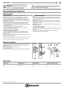 Manuale Bauknecht B CT 63F LS X Cappa da cucina