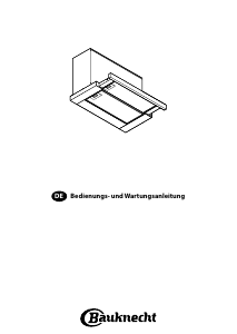 Bedienungsanleitung Bauknecht DBAH 65 LM X Dunstabzugshaube