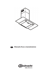 Manuale Bauknecht DBHF 65 AM X Cappa da cucina