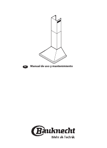Manual de uso Bauknecht DBHPN 63 AB X Campana extractora