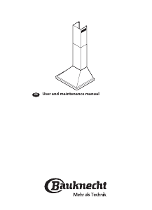 Manual Bauknecht DBHPN 65 AM X Cooker Hood