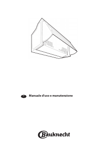 Manuale Bauknecht DE 5360 SG Cappa da cucina