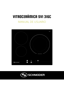 Handleiding Schneider SVI 316C Kookplaat