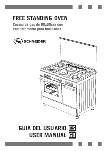 Manual de uso Schneider SCG 9020 Cocina