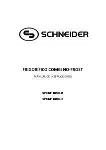 Manual Schneider SFCNF 18801B Fridge-Freezer