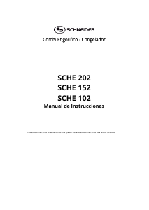 Manual de uso Schneider SCHE 152 Congelador