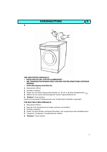 Bedienungsanleitung Bauknecht WA 4530 Waschmaschine