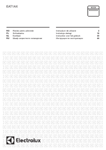 Руководство Electrolux EAT1AX Кухонная плита