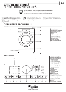 Manual Whirlpool FSCR 90425 Mașină de spălat