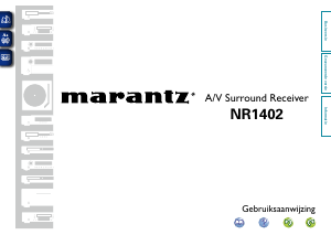 Handleiding Marantz NR1402 Receiver