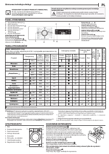 Instrukcja Whirlpool FWSF61052W PL Pralka