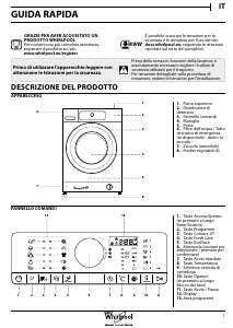 Manuale Whirlpool FSCR 90422 Lavatrice