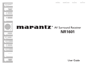 Handleiding Marantz NR1601 Receiver