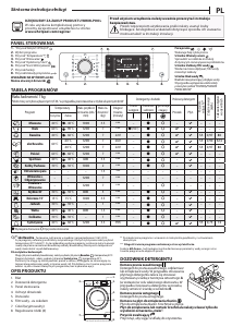 Instrukcja Whirlpool FWSD71283WCV EU Pralka