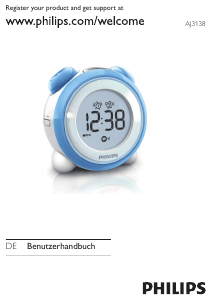 Bedienungsanleitung Philips AJ3138 Uhrenradio