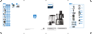 Manual Philips HR7780 Food Processor