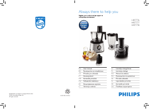 Instrukcja Philips HR7776 Robot planetarny