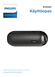 Käyttöohje Philips BT6000C Kaiutin