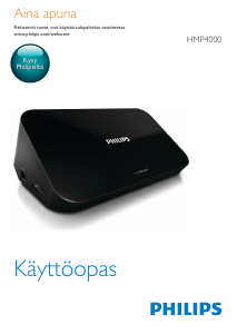 Käyttöohje Philips HMP4000 Mediasoitin