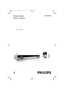 Manual Philips WACS4500 Media Player