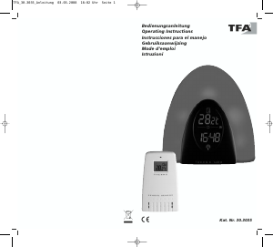 Handleiding TFA Thermo Light Weerstation